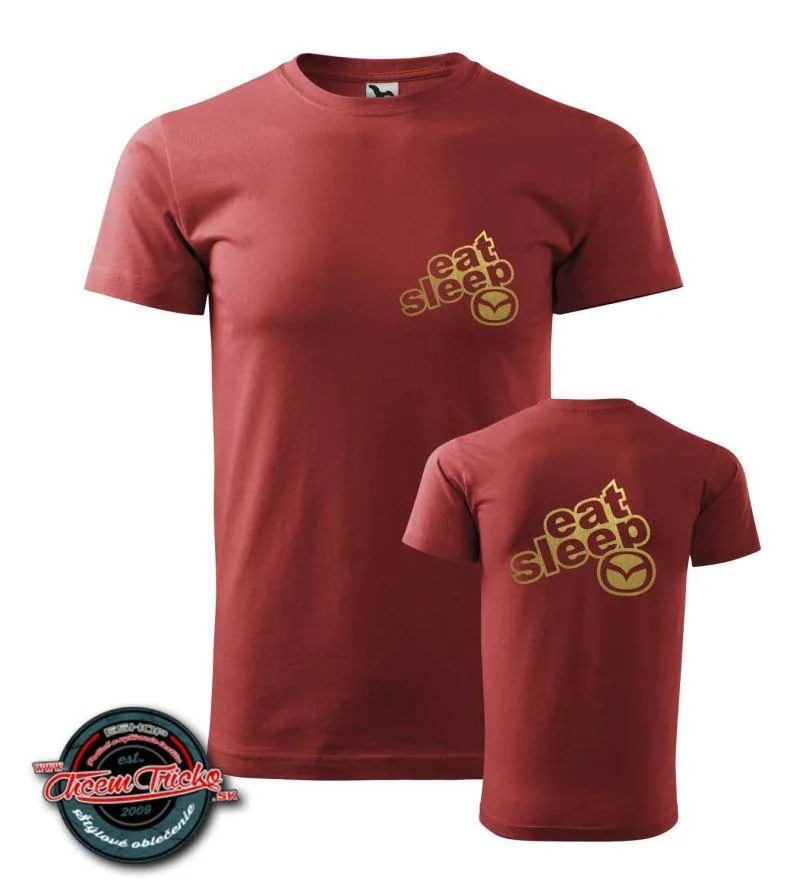 Tričko s potlačou Eat Sleep Mazda