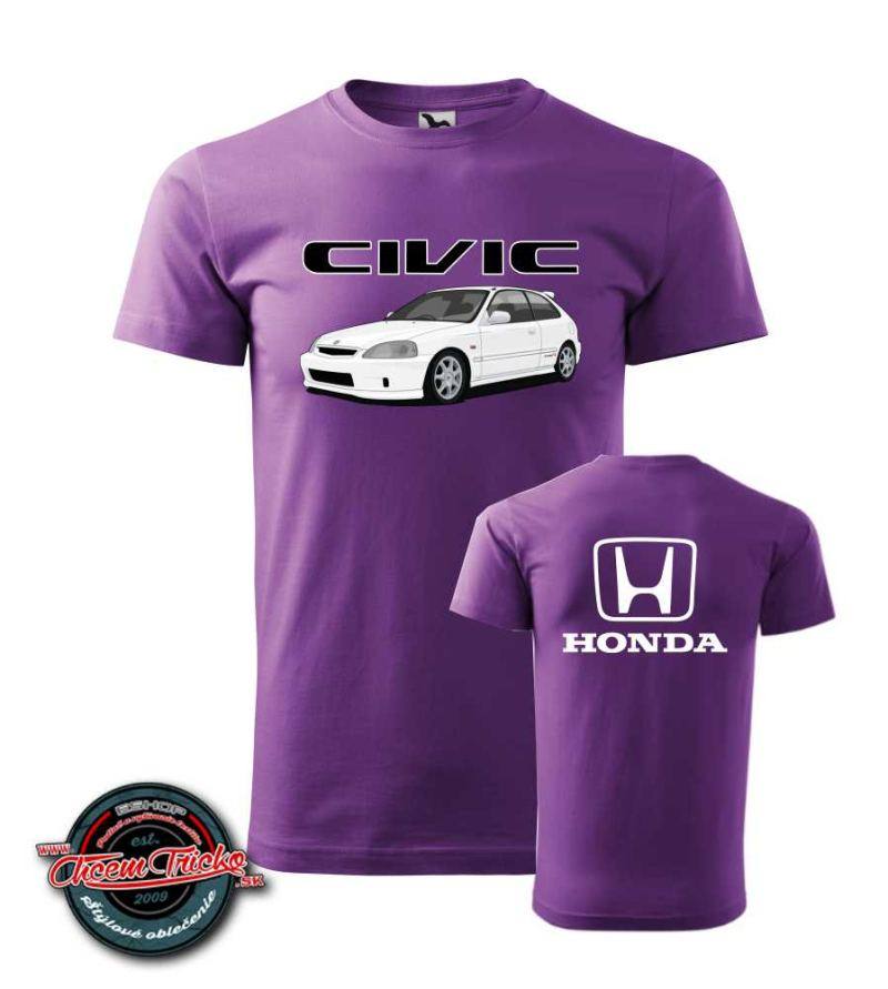 Tričko s motívom Honda Civic