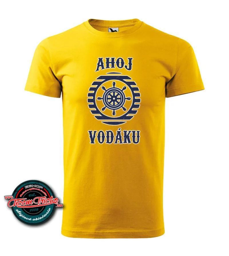 Pánske tričko Ahoj vodáku