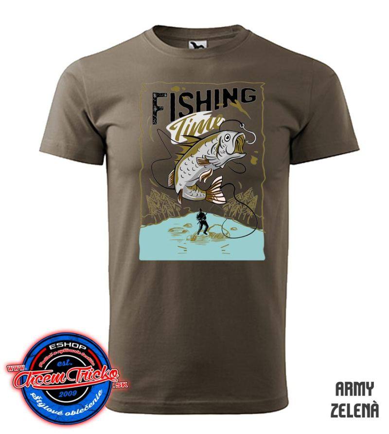 Rybárske tričko Carp 4 Life