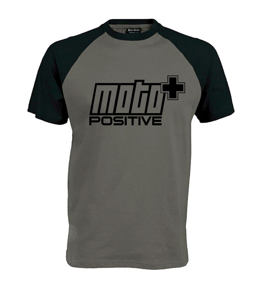 Baseballové tričko s motívom Motopositive
