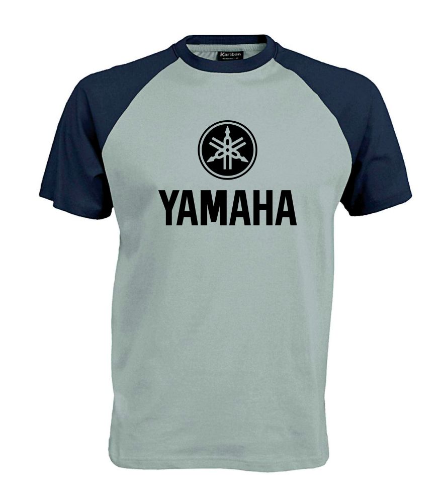 Baseballové tričko s potlačou Yamaha