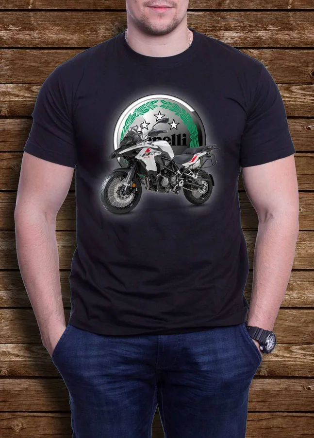 Tričko s potlačou Benelli TRK biela