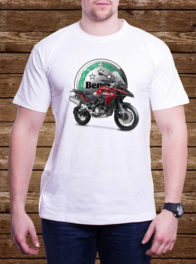 Tričko s potlačou Benelli TRK červená