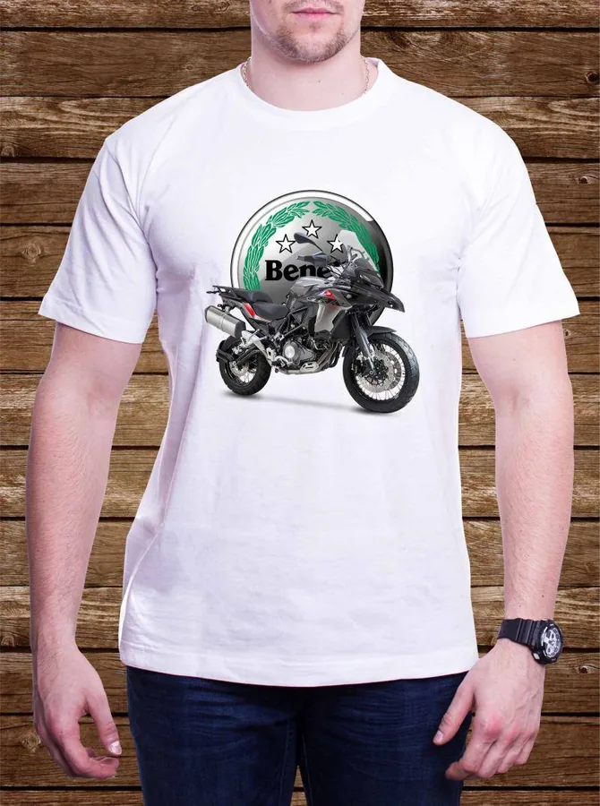 Tričko s potlačou Benelli TRK šedá