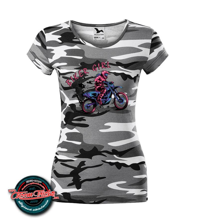 Dámske tričko Biker girl