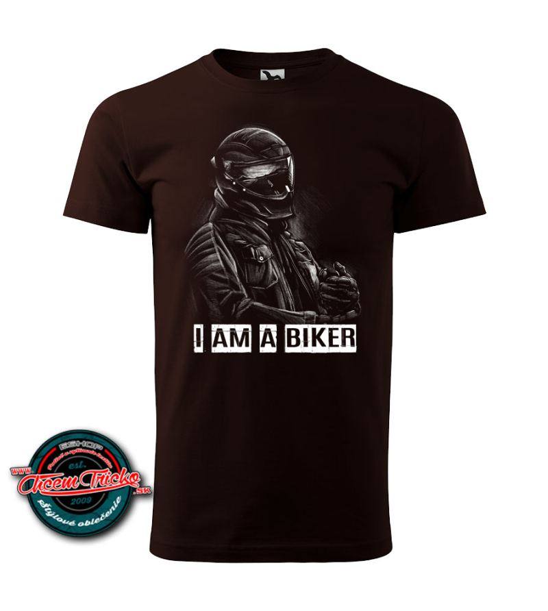 Moto tričko I am a Biker