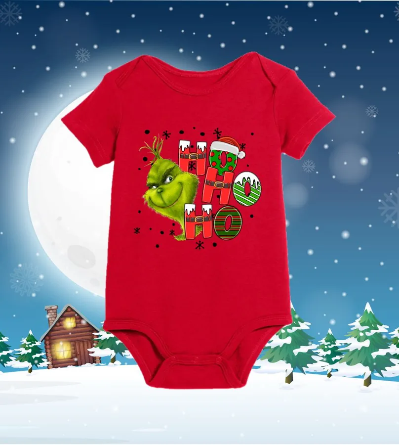 Detské body Grinch hohoho