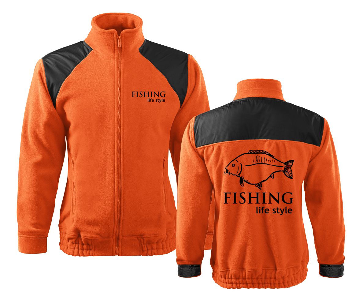 Fleecová mikina Fishing Life style