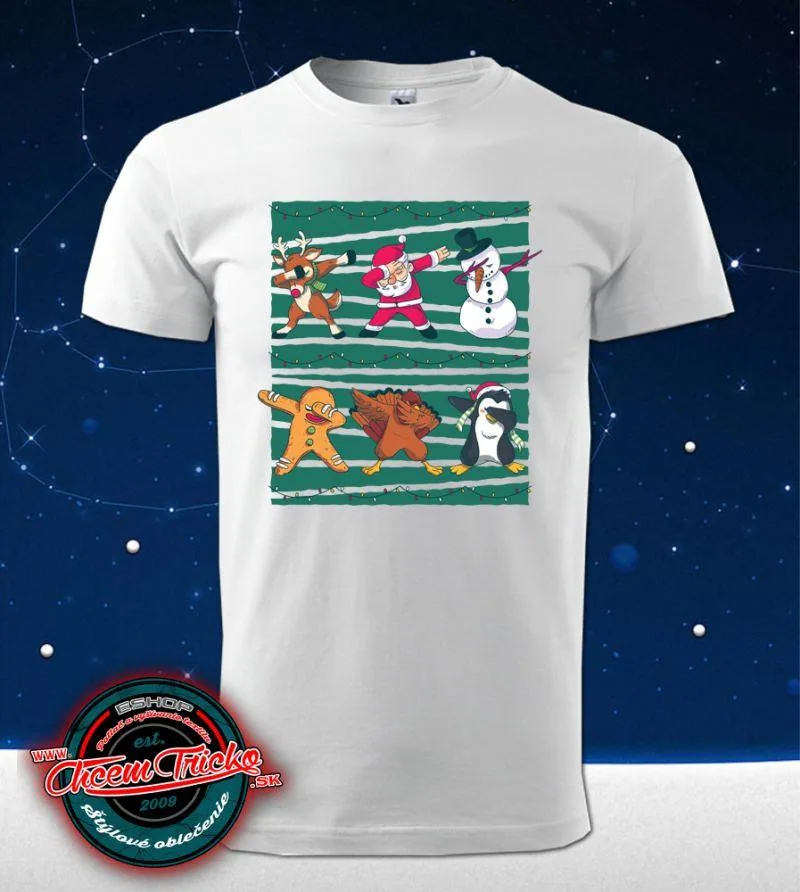 Vianočné tričko Christmas dab