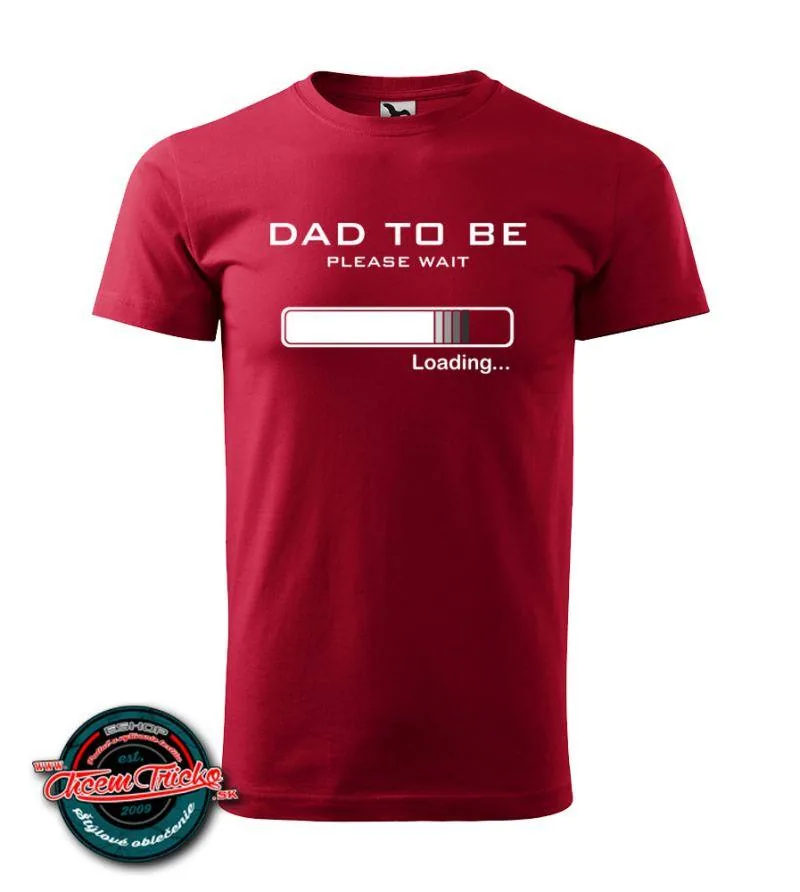 Pánske tričko Dad to be