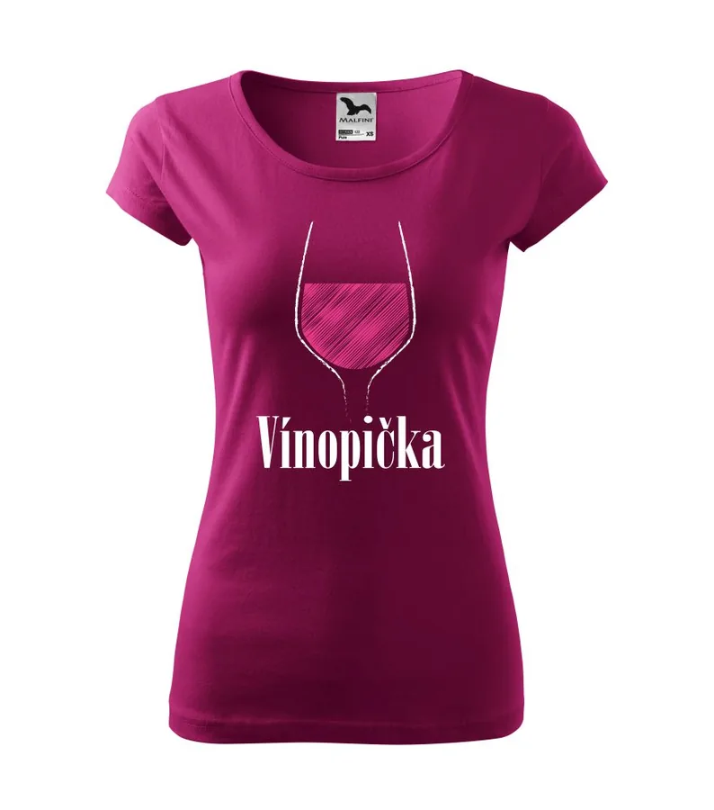 Dámske tričko Vínopička