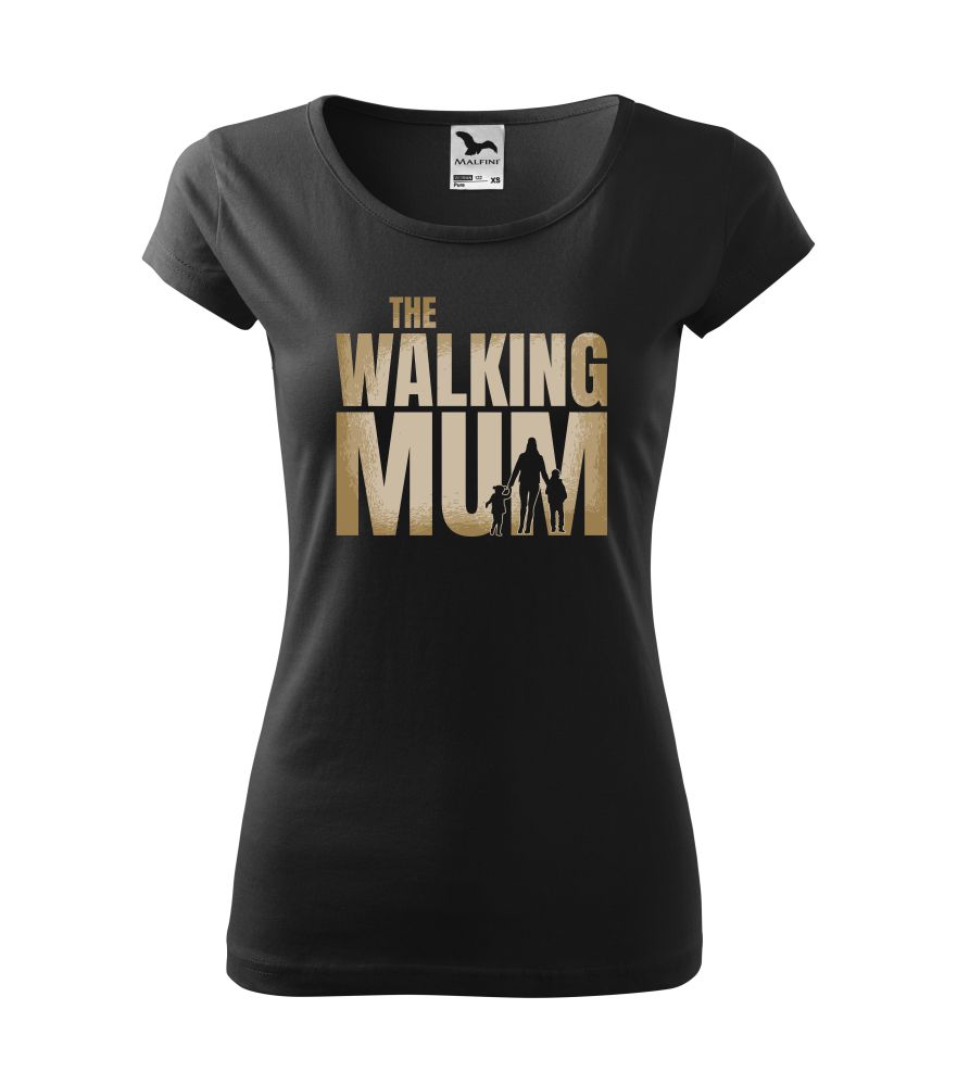 Dámske tričko The Walking mum