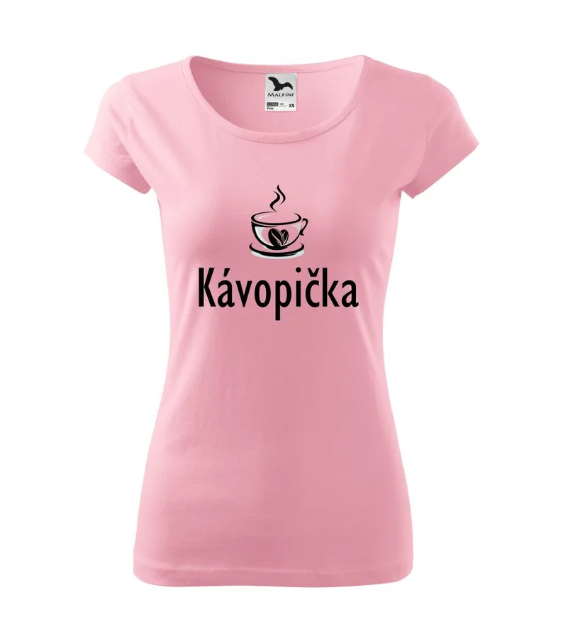Dámske tričko Kávopička