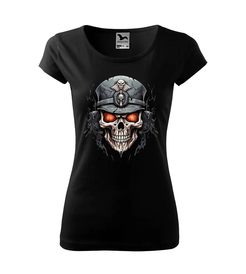 Dámske / pánske tričko s potlačou Army skull