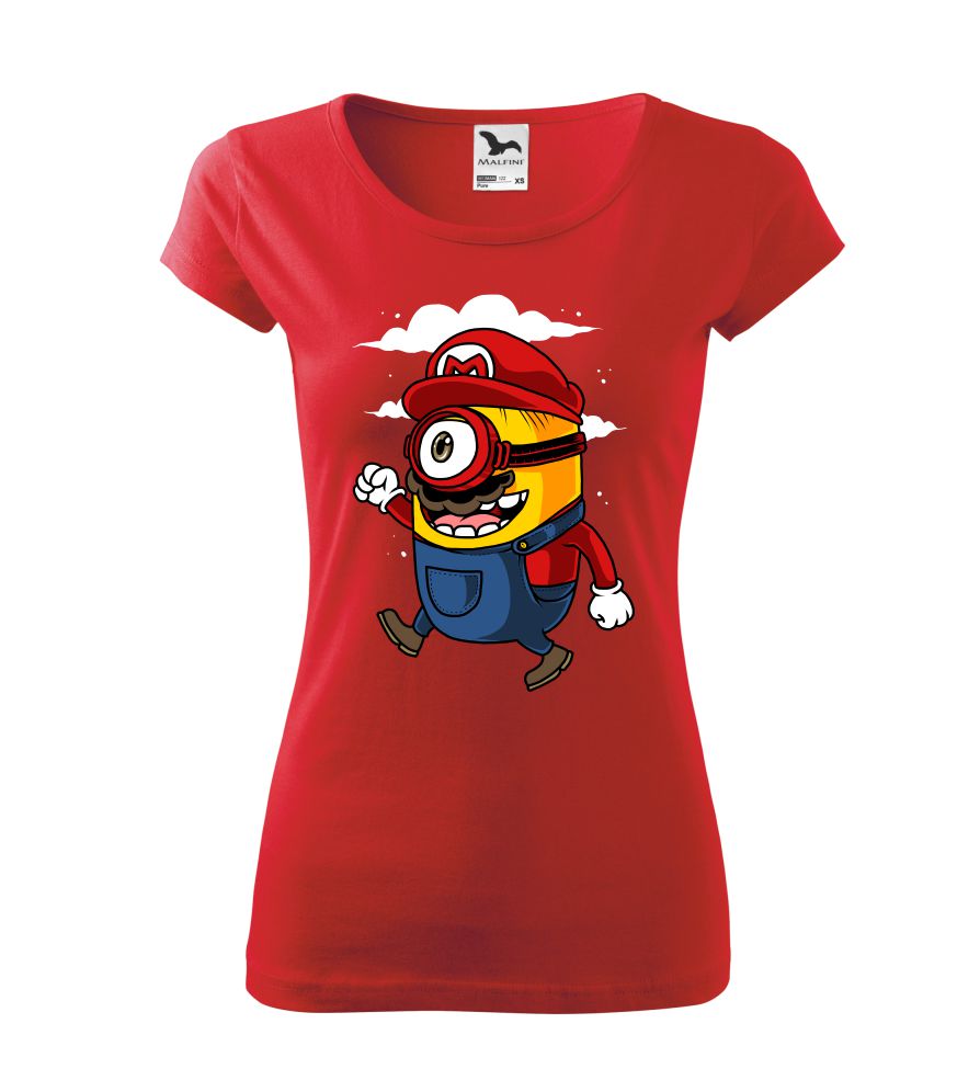 Tričko s potlačou Mimoň - Super Mário