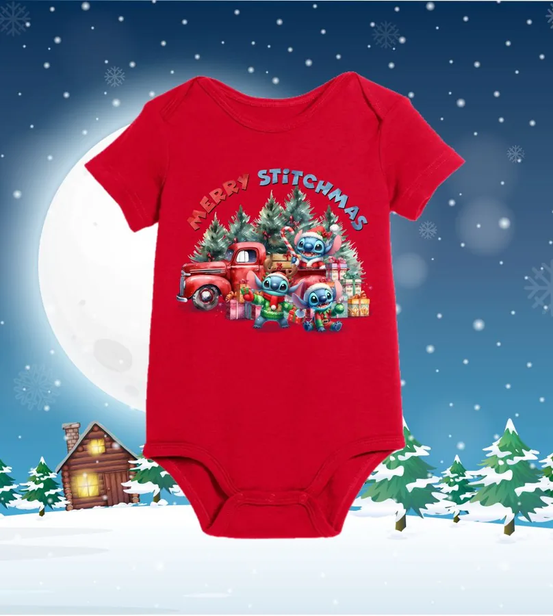 Detské body Merry Stitchmas