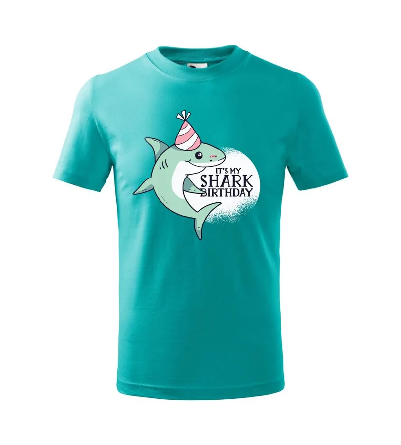 Tričko Shark Birthday