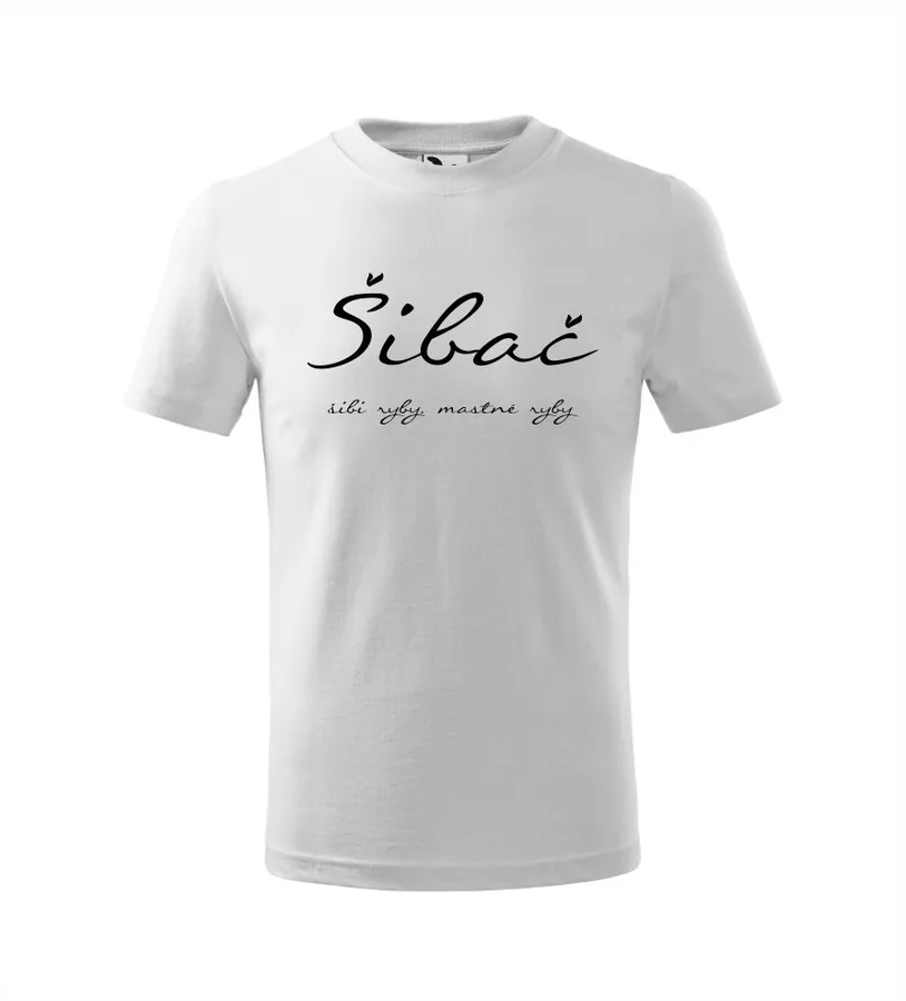 Detské tričko šibač -šibi ryby