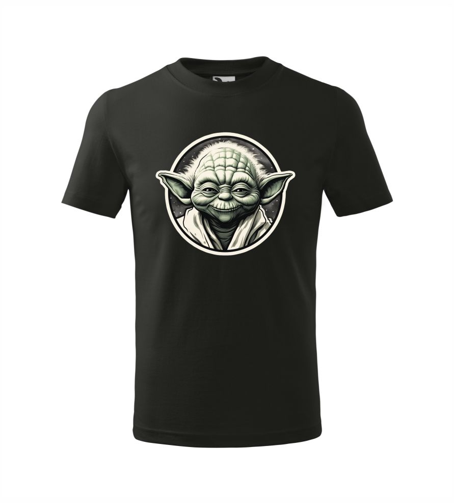 Tričko Yoda smile