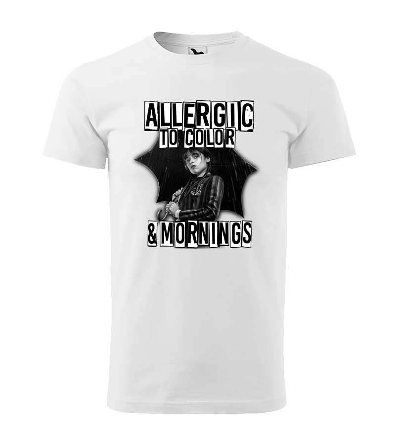 Dámske / detské tričko Wednesday Allergic
