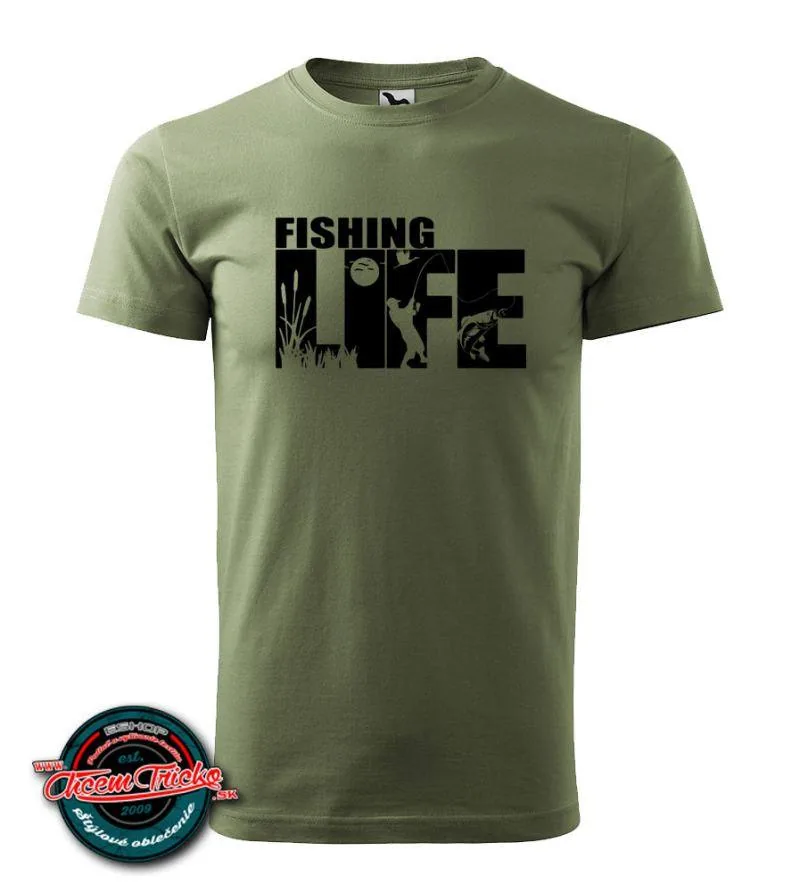 Tričko Fishing life