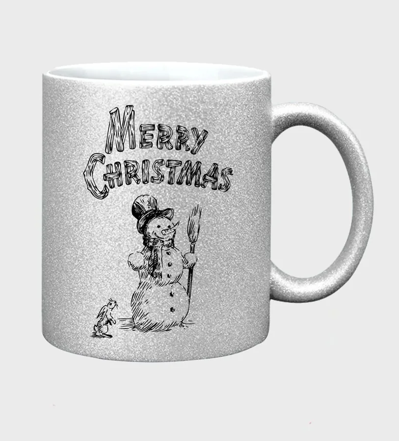 Hrnček Snehuliak merry christmas