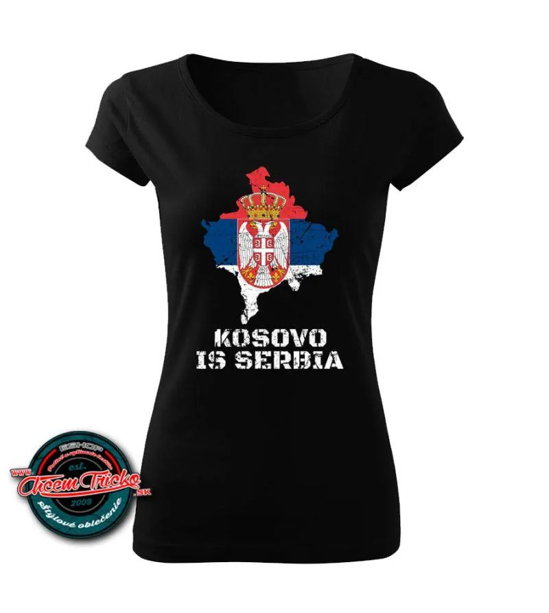 Tričko Kosovo is Serbia 2