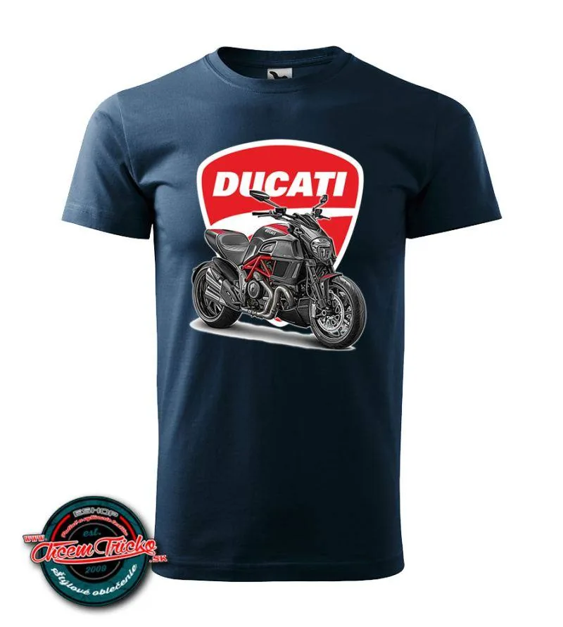 Tričko s motívom Ducati Diavel