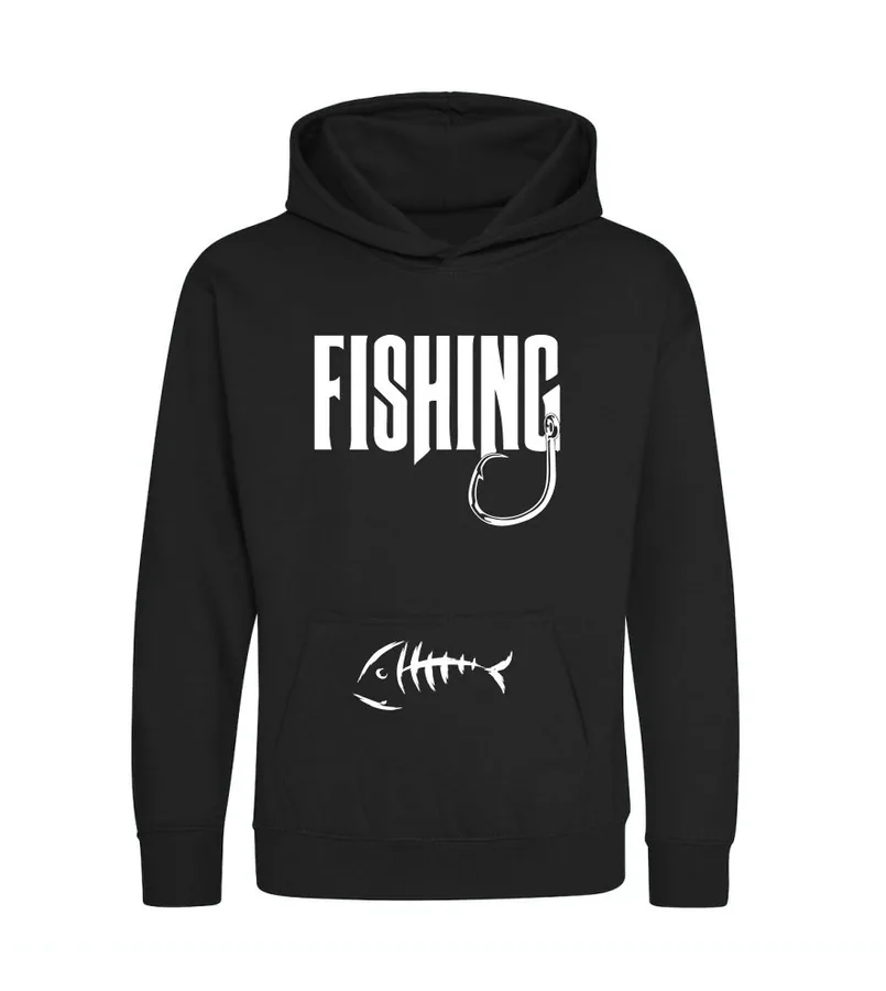 Detská mikina s kapucňou Fishing