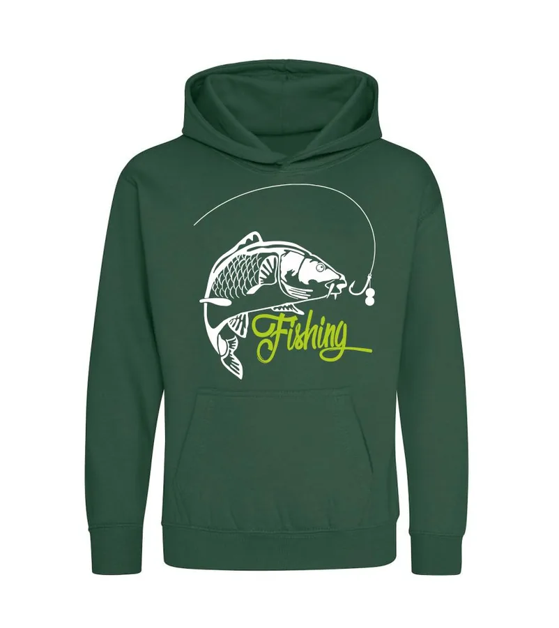 Detská mikina s kapucňou Fishing 1