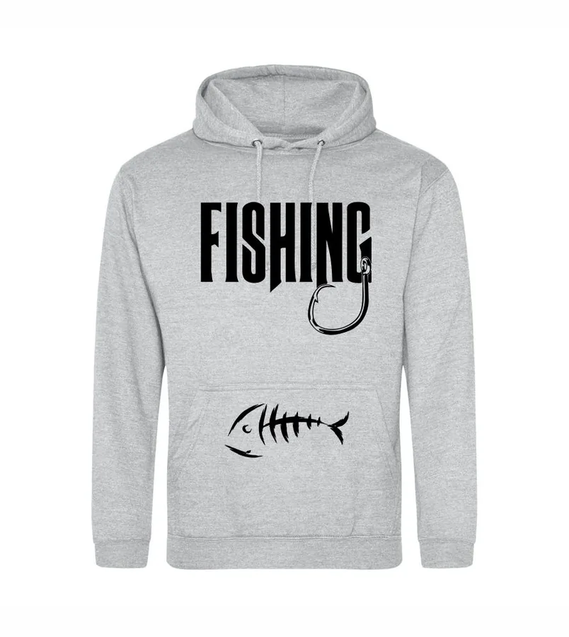 Mikina s kapucou Fishing
