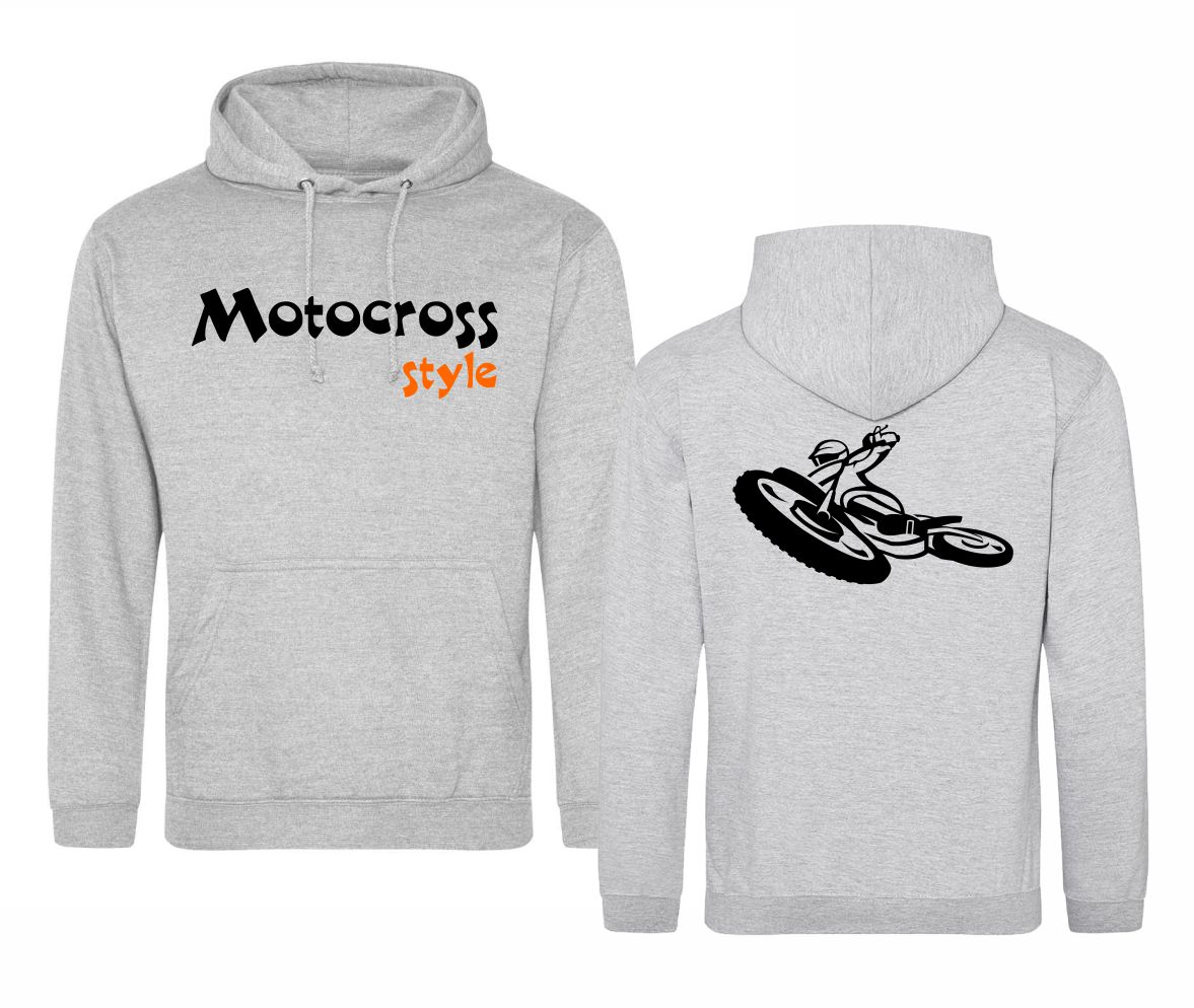 Mikina Motocross style