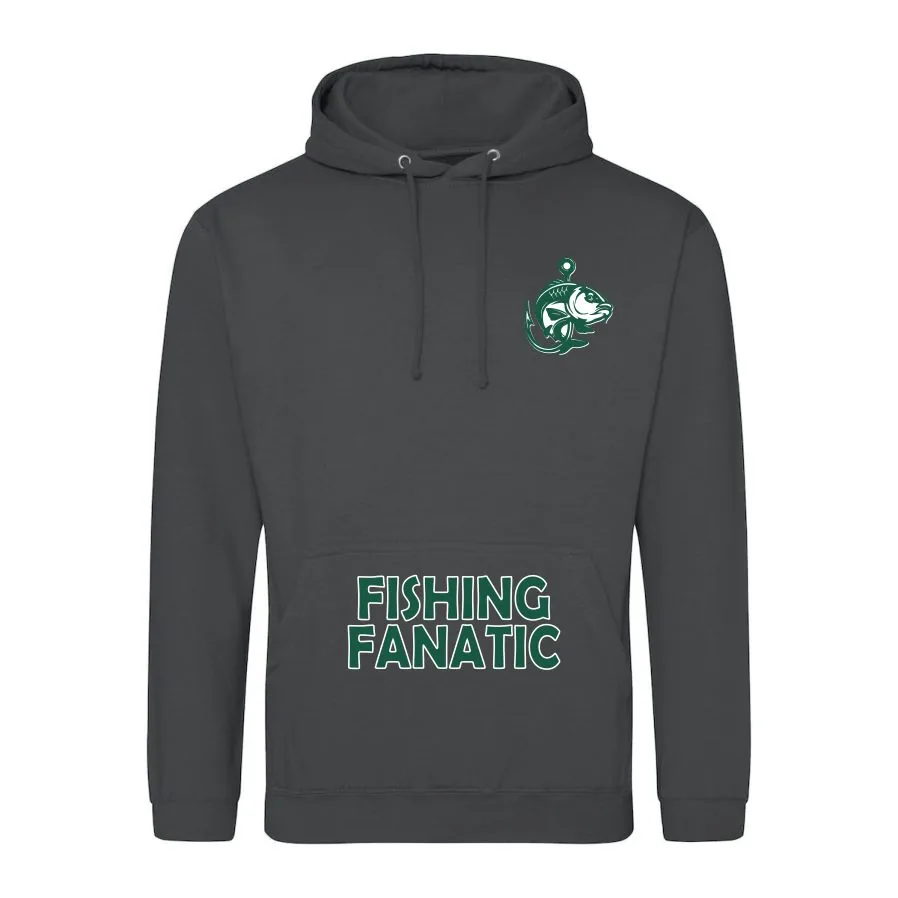 Mikina s kapucňou Fishing fanatic