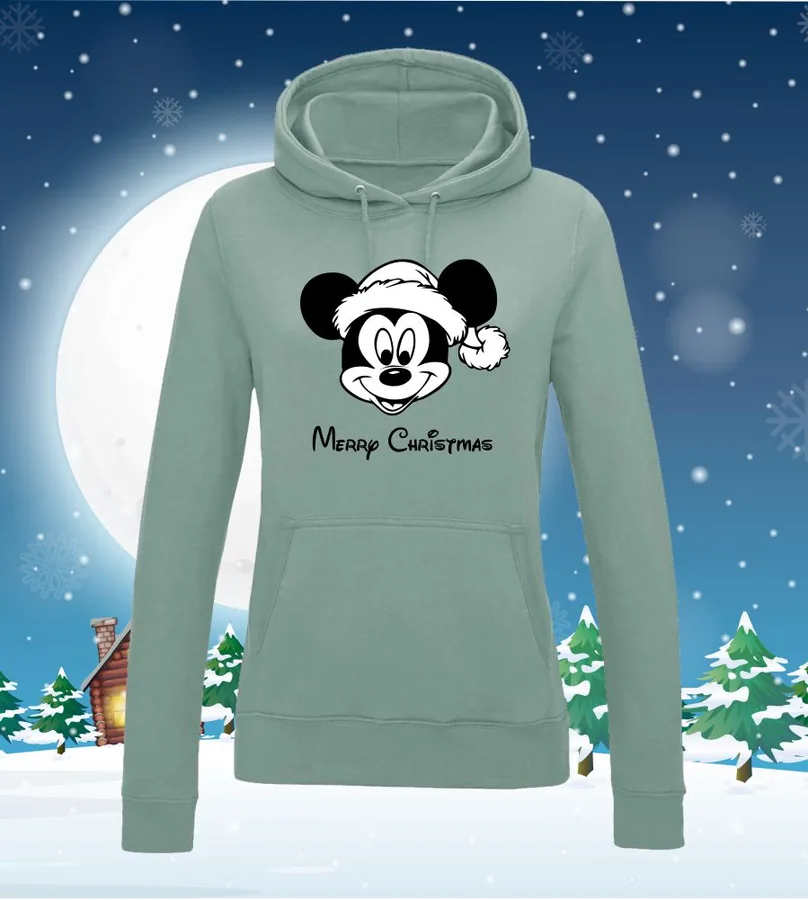 Dámska mikina s kapucou Mickey