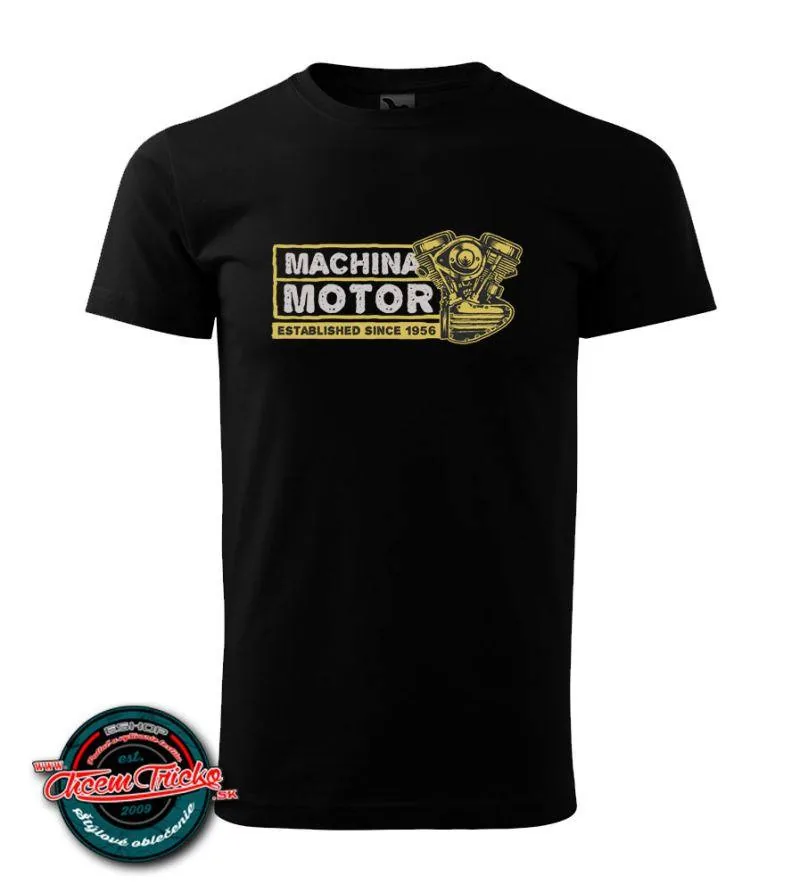 Moto tričko Machina motor