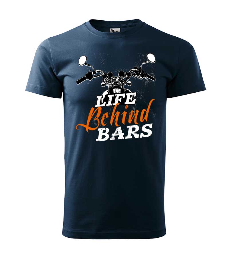 Moto tričko Life behind bars