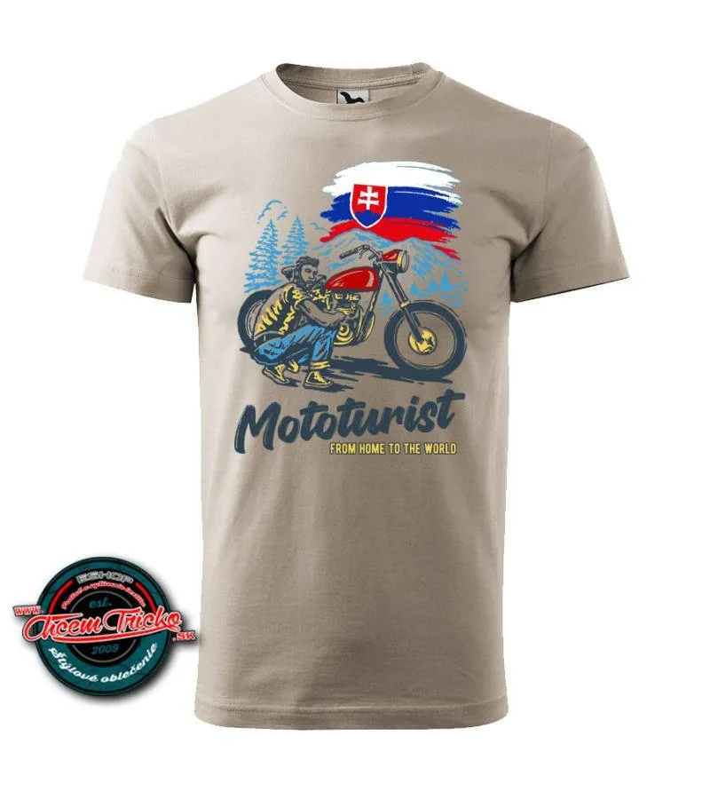 Moto tričko - Mototurist