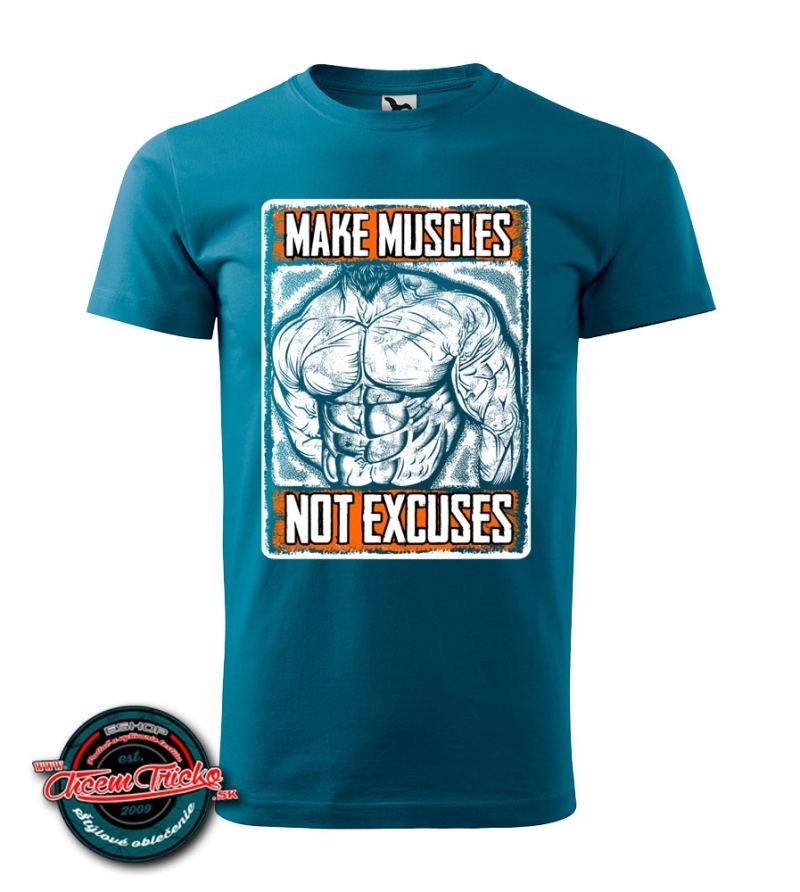 Tričko Make muscles 2