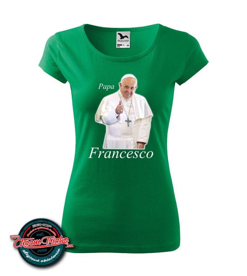 Dámske tričko Papa Francesco 2
