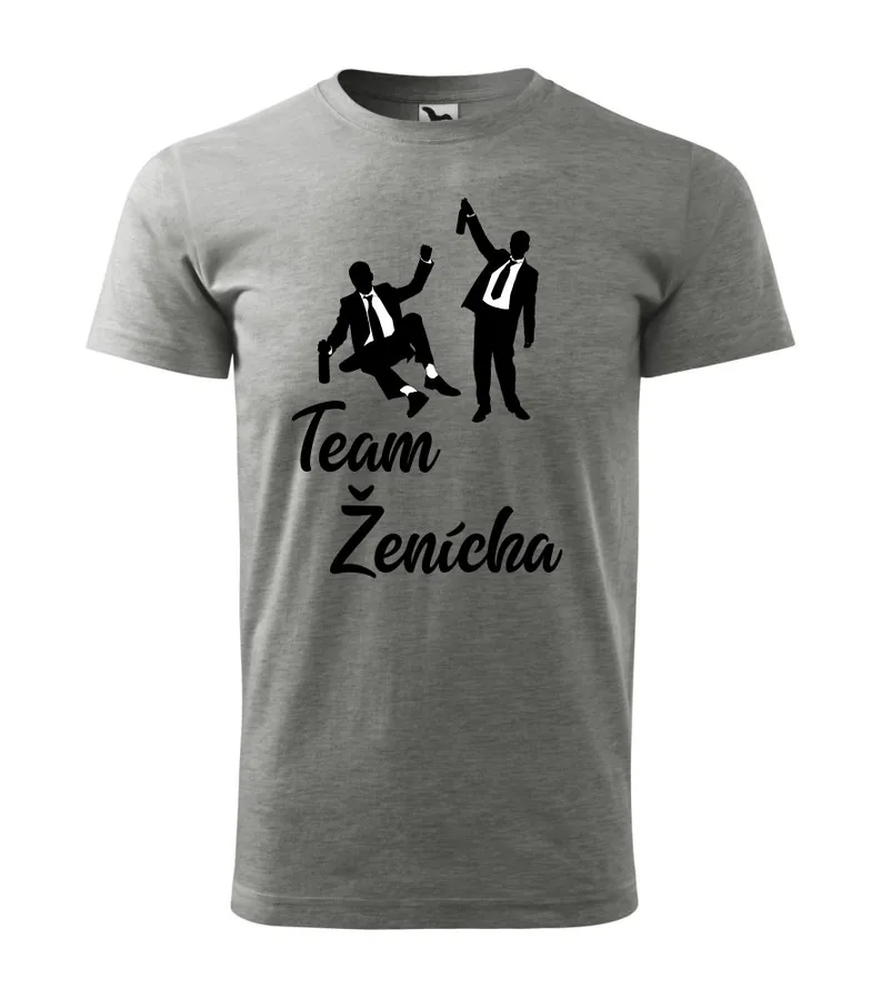 Tričko na rozlúčku so slobodou Team ženícha