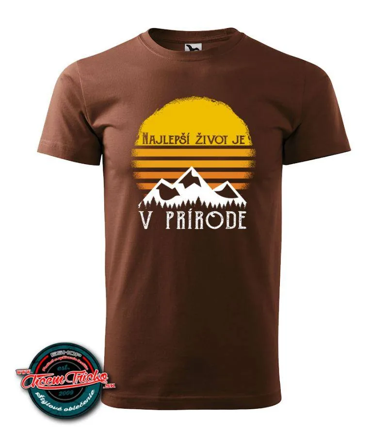 Tričko Život v prírode