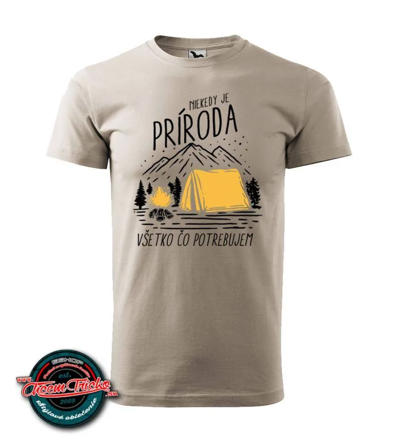 Tričko s potlačou Príroda