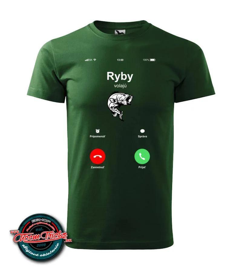 Tričko Ryby volajú