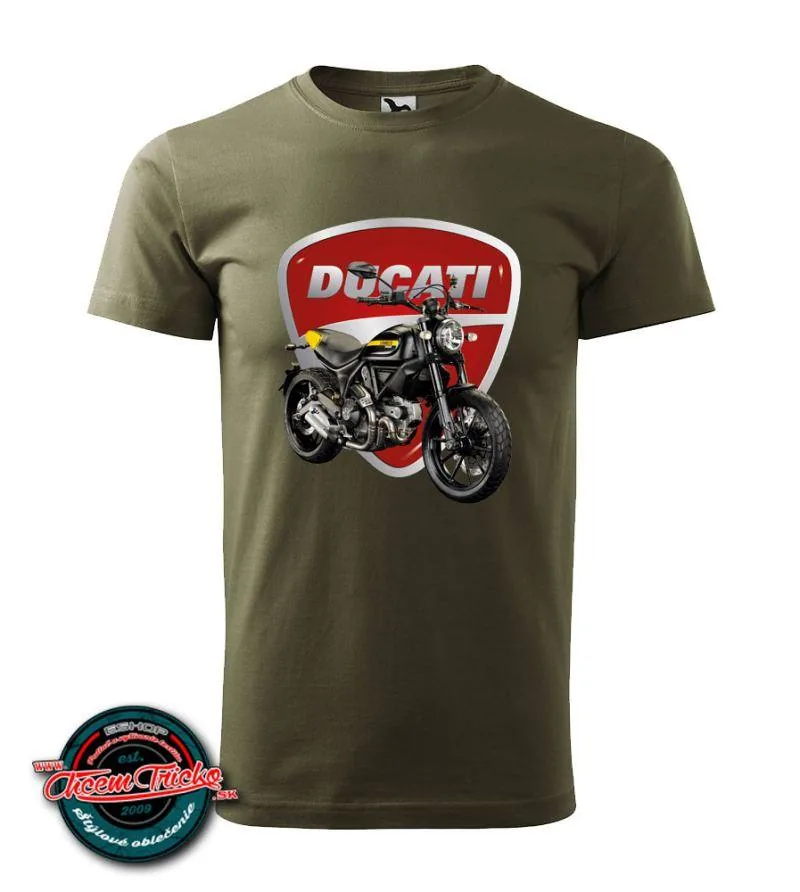 Tričko Ducati Scrambler