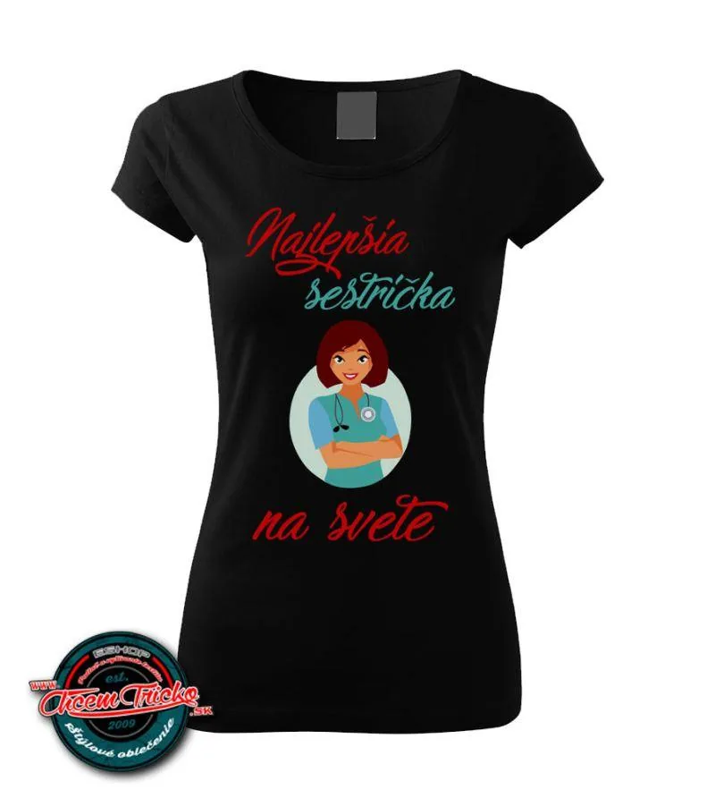 Dámske tričko Najlepšia sestrička