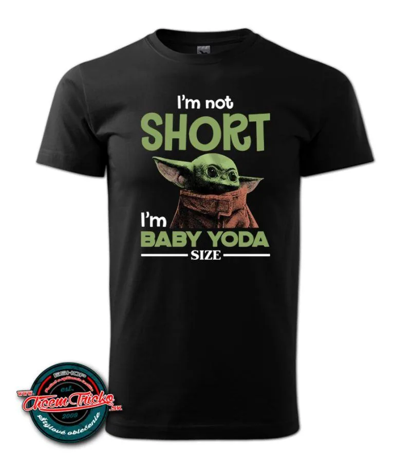 Tričko s potlačou Baby Yoda 1