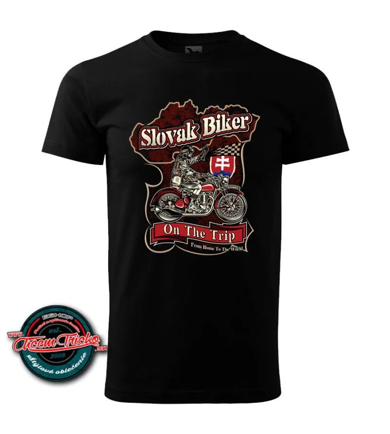 Moto tričko - Slovak Biker