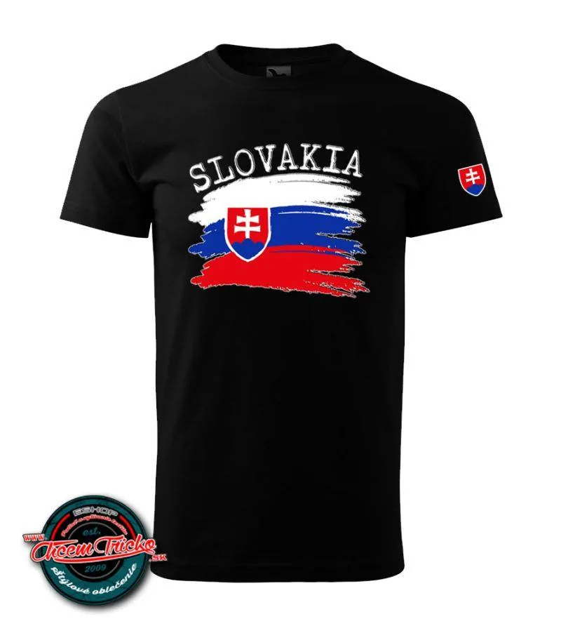 Tričko Slovakia flag