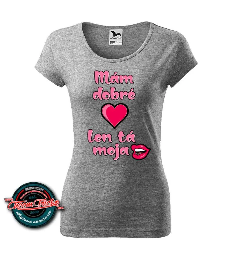 Dámske tričko Mám dobré srdce
